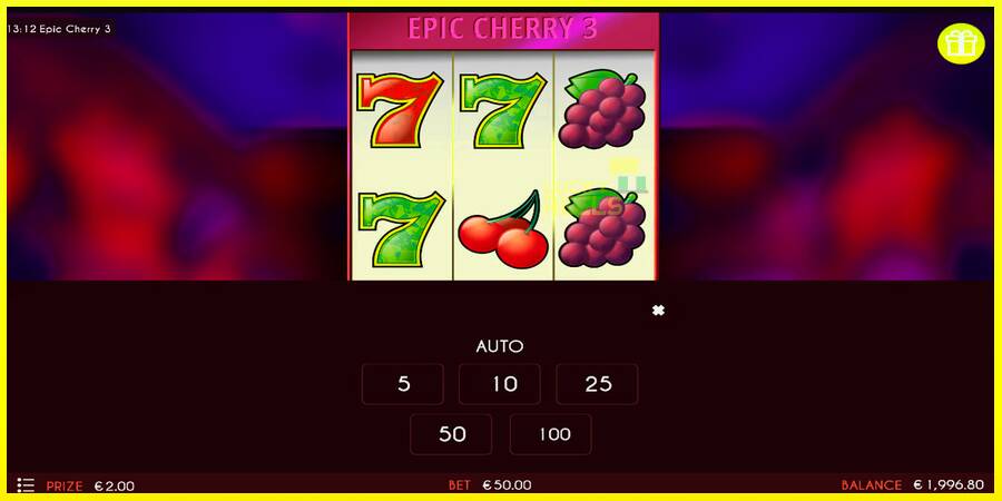 Epic Cherry 3 מכונת משחק לכסף, תְמוּנָה 5