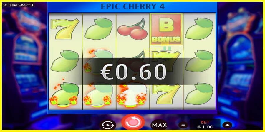 Epic Cherry 4 מכונת משחק לכסף, תְמוּנָה 3