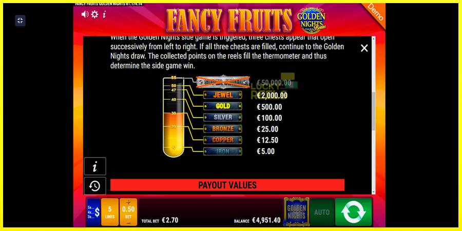 Fancy Fruits GDN מכונת משחק לכסף, תְמוּנָה 8