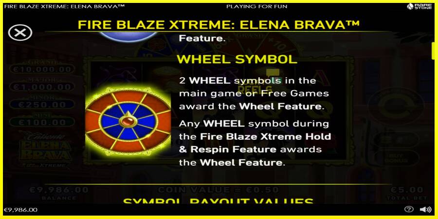 Fire Blaze Extreme: Elena Brava מכונת משחק לכסף, תְמוּנָה 5