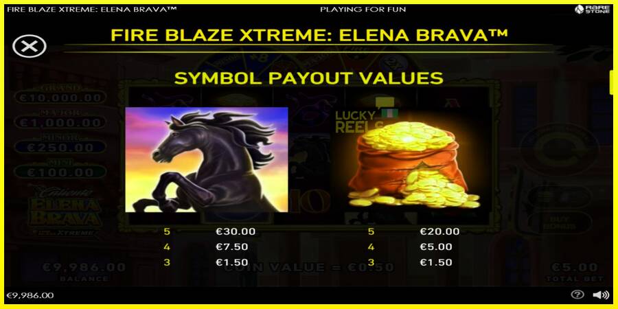 Fire Blaze Extreme: Elena Brava מכונת משחק לכסף, תְמוּנָה 6