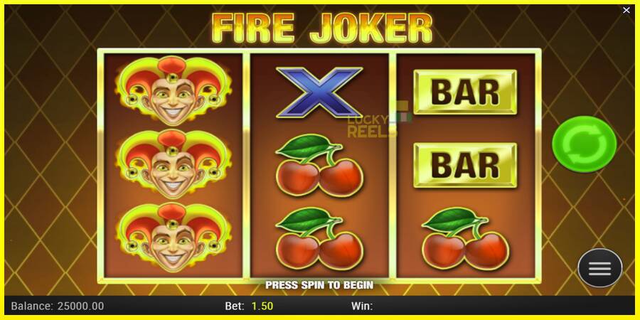 Fire Joker מכונת משחק לכסף, תְמוּנָה 2