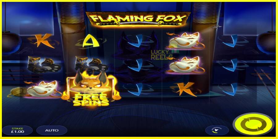 Flaming Fox מכונת משחק לכסף, תְמוּנָה 2