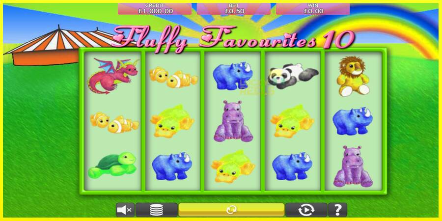 Fluffy Favourites 10 מכונת משחק לכסף, תְמוּנָה 1