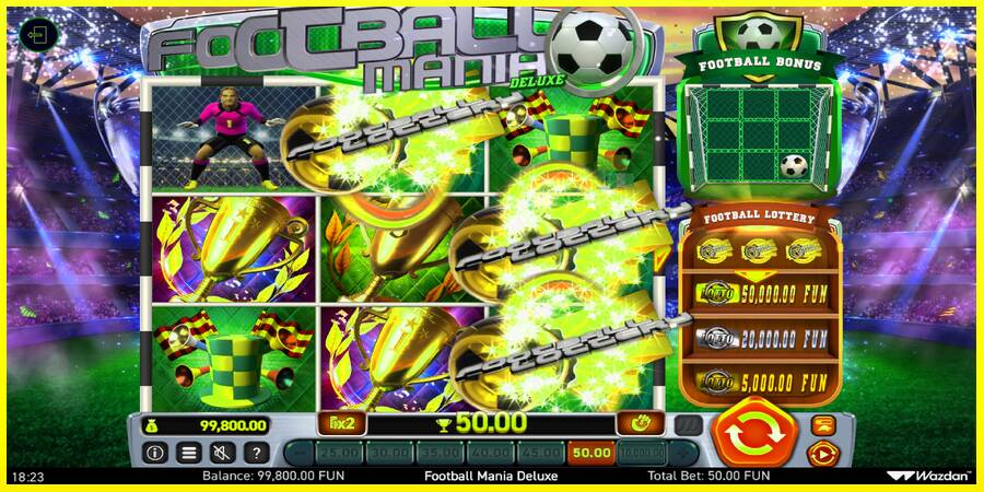 Football Mania Deluxe מכונת משחק לכסף, תְמוּנָה 3