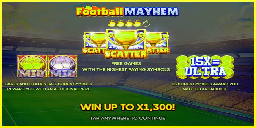 Football Mayhem מכונת משחק לכסף, תְמוּנָה 1