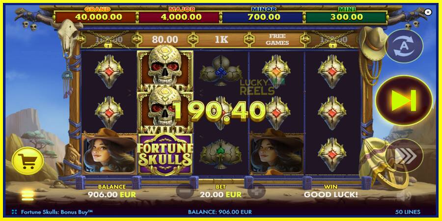 Fortune Skulls Bonus Buy מכונת משחק לכסף, תְמוּנָה 4