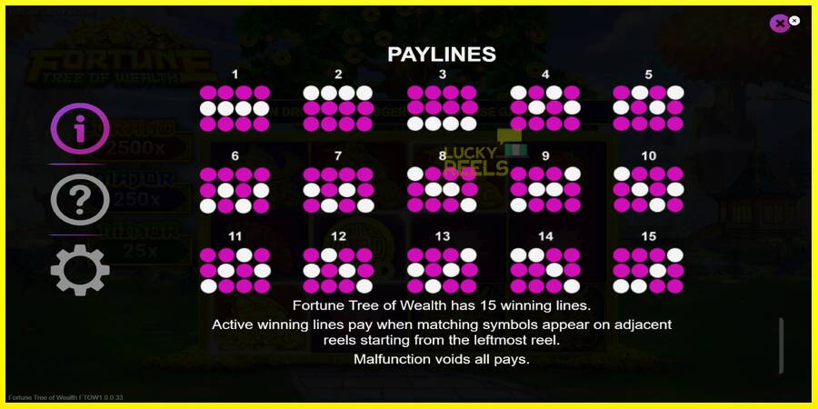 Fortune Tree of Wealth מכונת משחק לכסף, תְמוּנָה 7