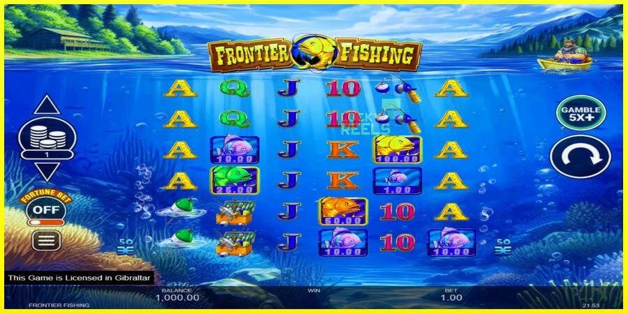 Frontier Fishing מכונת משחק לכסף, תְמוּנָה 2