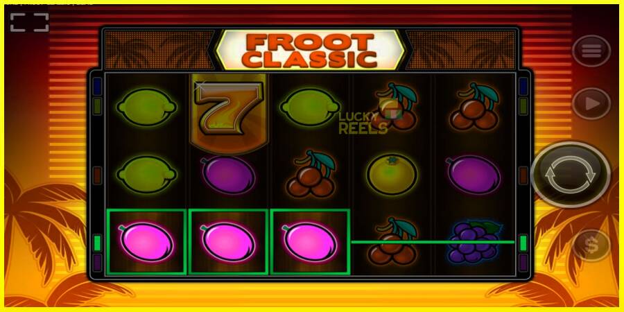 Froot Classic מכונת משחק לכסף, תְמוּנָה 3