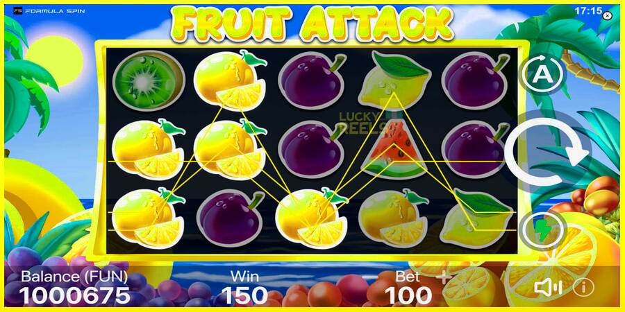 Fruit Attack מכונת משחק לכסף, תְמוּנָה 2