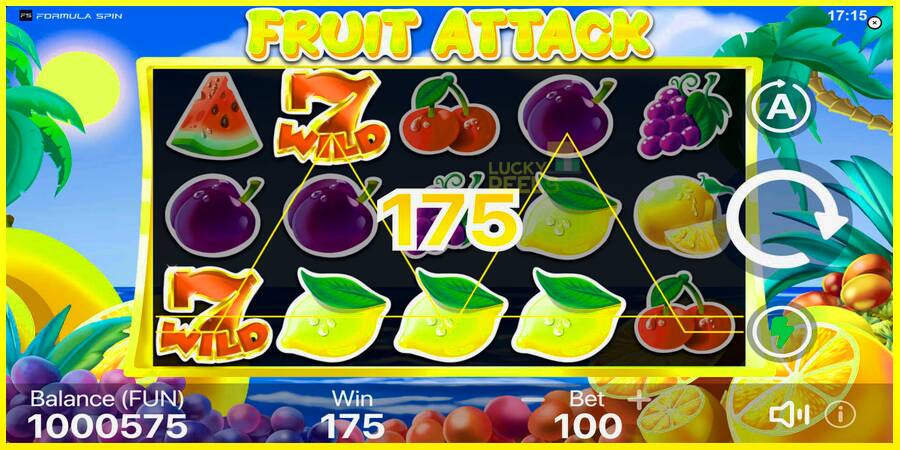 Fruit Attack מכונת משחק לכסף, תְמוּנָה 5