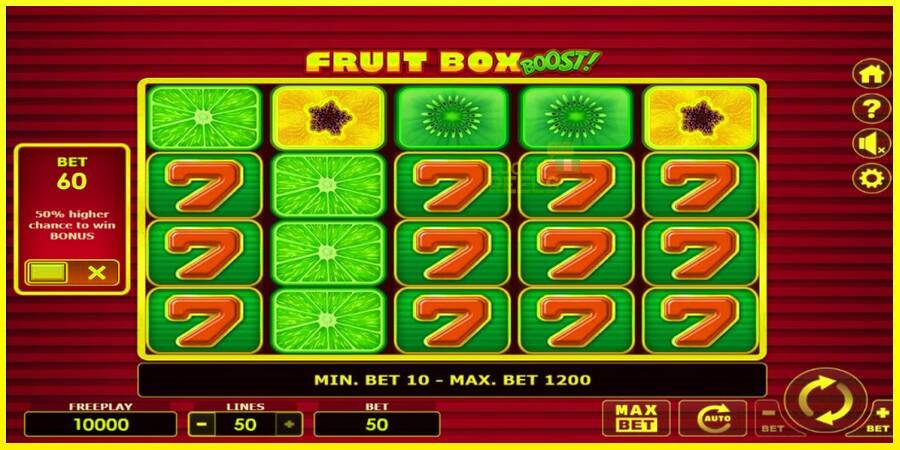 Fruit Box Boost! מכונת משחק לכסף, תְמוּנָה 1