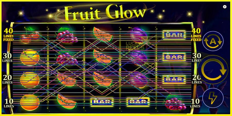 Fruit Glow מכונת משחק לכסף, תְמוּנָה 2