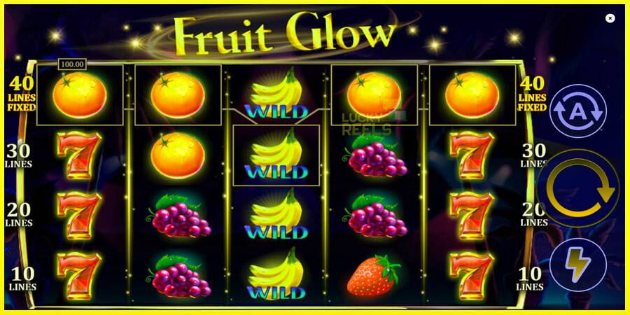 Fruit Glow מכונת משחק לכסף, תְמוּנָה 4