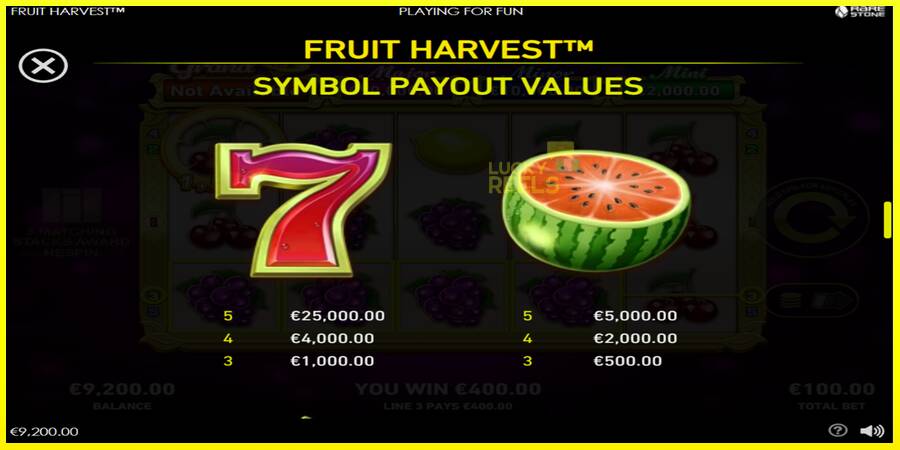 Fruit Harvest מכונת משחק לכסף, תְמוּנָה 4