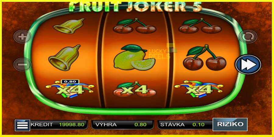 Fruit Joker 5 מכונת משחק לכסף, תְמוּנָה 3