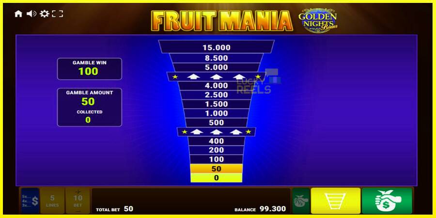 Fruit Mania Golden Nights מכונת משחק לכסף, תְמוּנָה 3