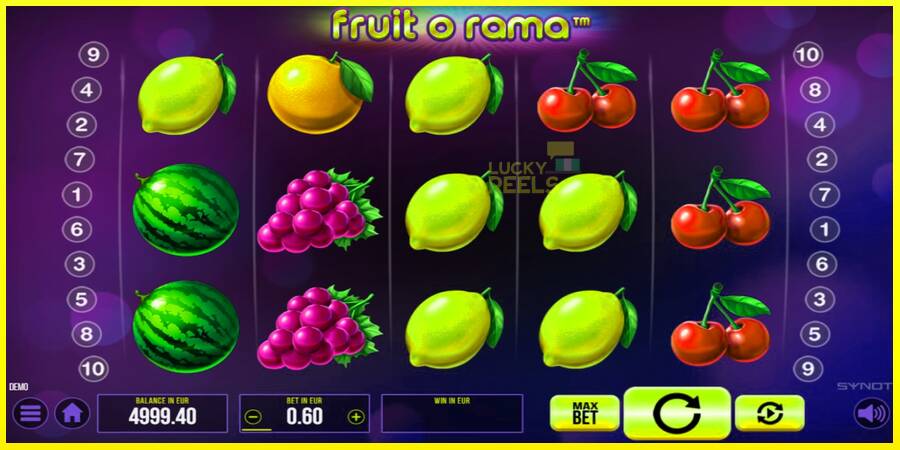 Fruit o Rama מכונת משחק לכסף, תְמוּנָה 2