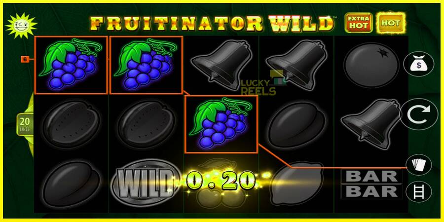 Fruitinator Wild מכונת משחק לכסף, תְמוּנָה 3