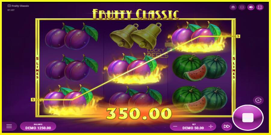 Fruity Classic מכונת משחק לכסף, תְמוּנָה 2