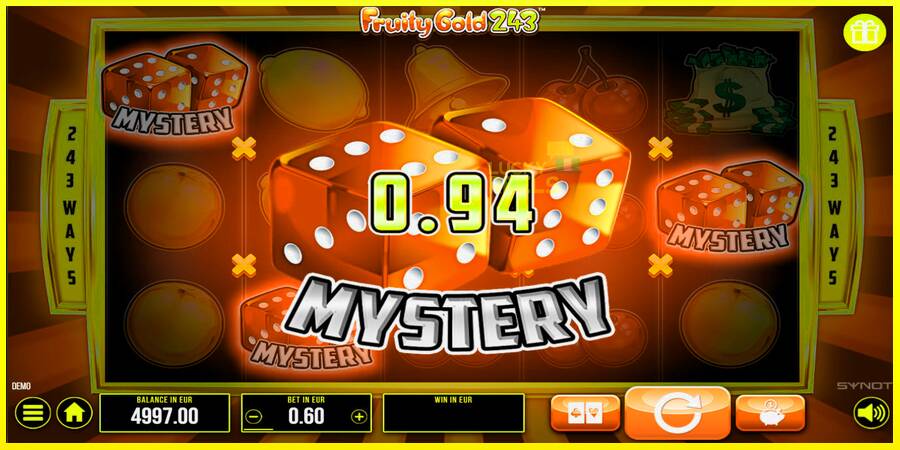 Fruity Gold 243 מכונת משחק לכסף, תְמוּנָה 3