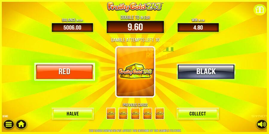 Fruity Gold 243 מכונת משחק לכסף, תְמוּנָה 6