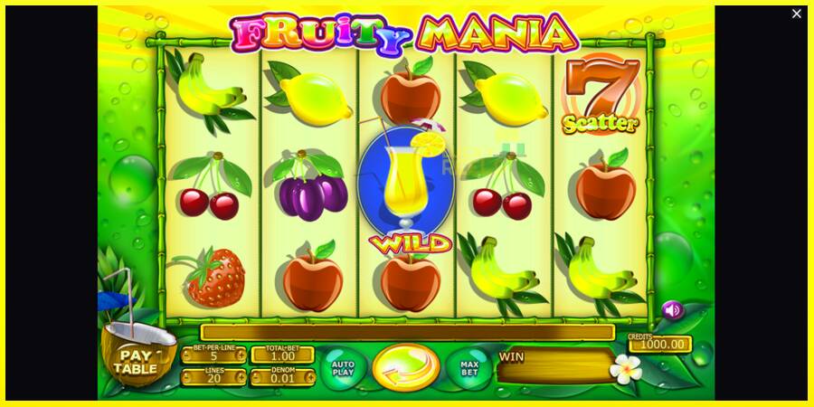 Fruity Mania מכונת משחק לכסף, תְמוּנָה 1