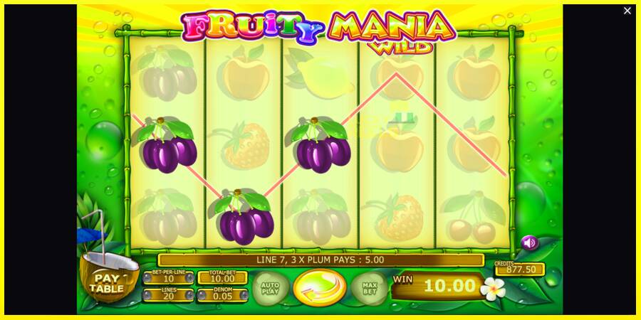 Fruity Mania מכונת משחק לכסף, תְמוּנָה 4