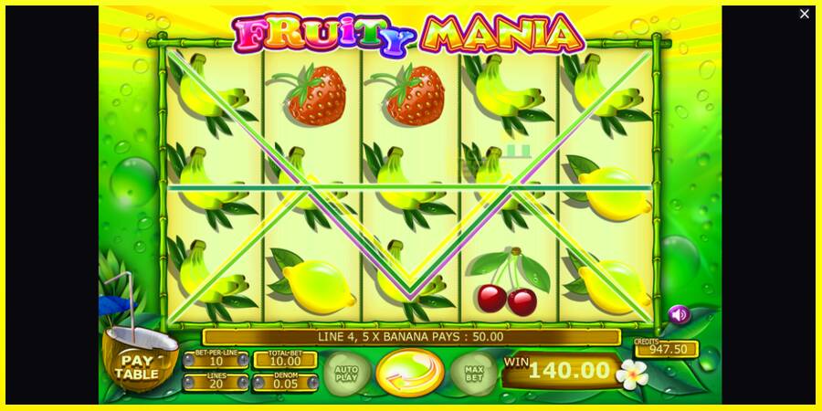 Fruity Mania מכונת משחק לכסף, תְמוּנָה 5