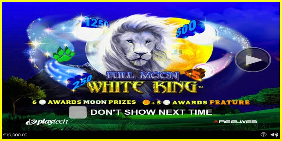 Full Moon: White King מכונת משחק לכסף, תְמוּנָה 1