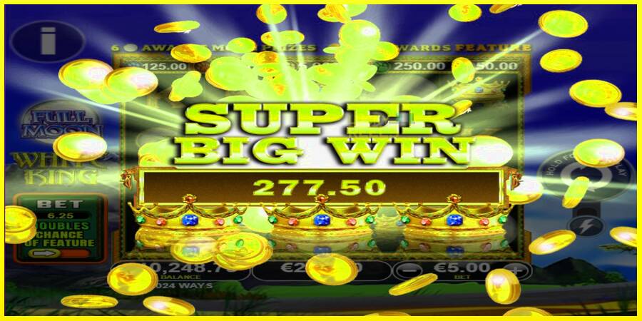 Full Moon: White King PowerPlay Jackpot מכונת משחק לכסף, תְמוּנָה 5