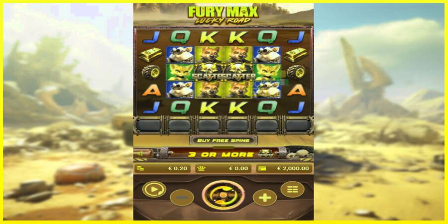 Fury Max Lucky Road מכונת משחק לכסף, תְמוּנָה 2