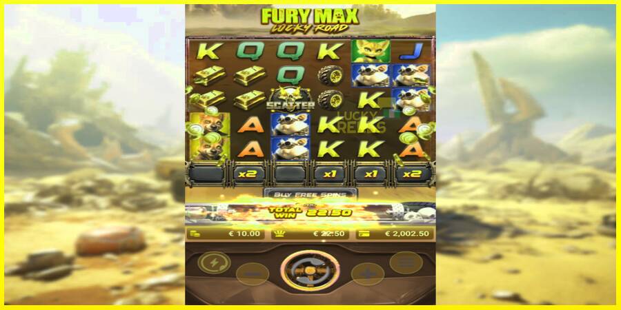 Fury Max Lucky Road מכונת משחק לכסף, תְמוּנָה 3