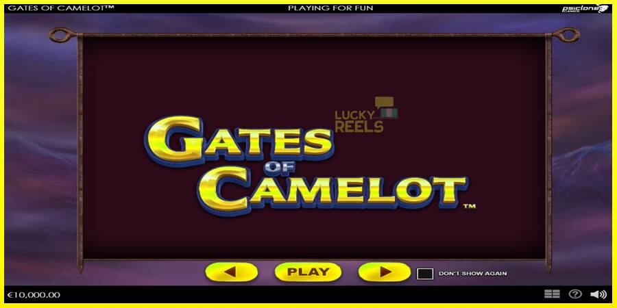 Gates of Camelot מכונת משחק לכסף, תְמוּנָה 1