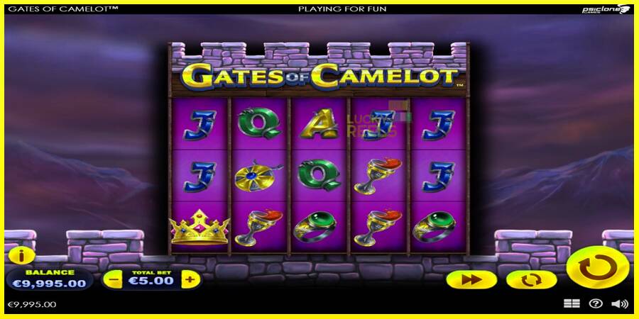 Gates of Camelot מכונת משחק לכסף, תְמוּנָה 2