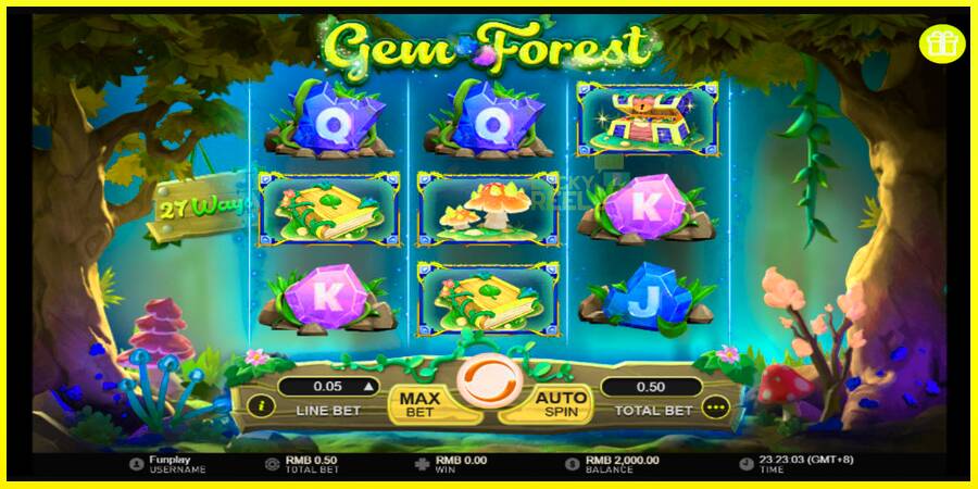 Gem Forest מכונת משחק לכסף, תְמוּנָה 1