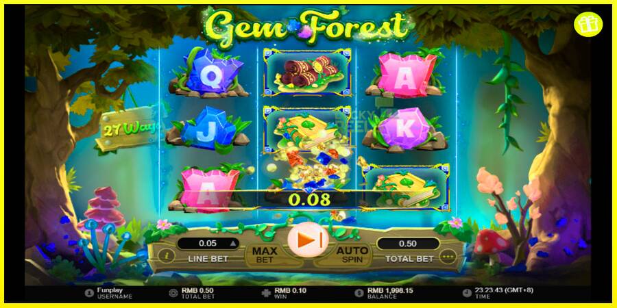 Gem Forest מכונת משחק לכסף, תְמוּנָה 4