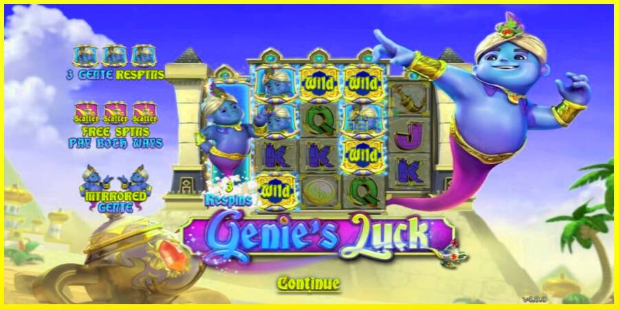 Genie’s Luck מכונת משחק לכסף, תְמוּנָה 1