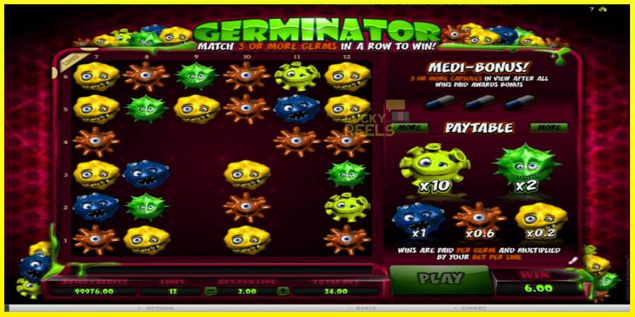 Germinator מכונת משחק לכסף, תְמוּנָה 3