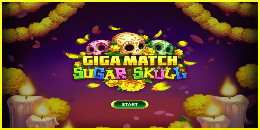 Giga Match Sugar Skull מכונת משחק לכסף, תְמוּנָה 1