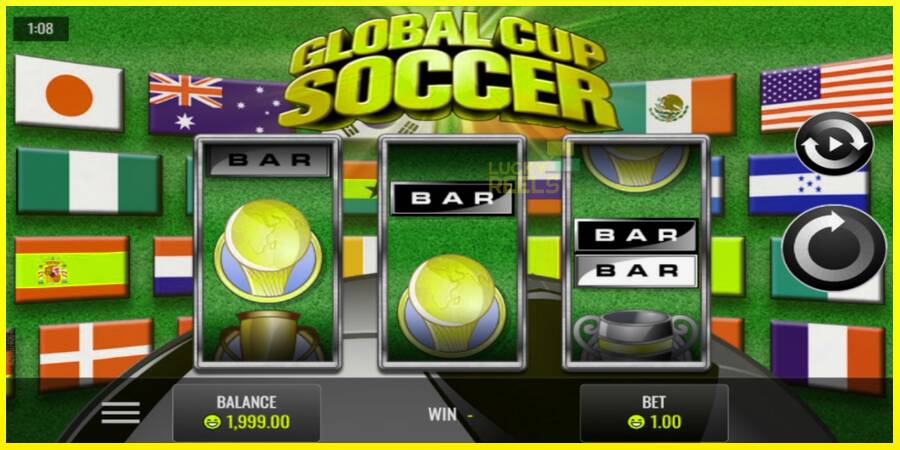 Global Cup Soccer מכונת משחק לכסף, תְמוּנָה 1