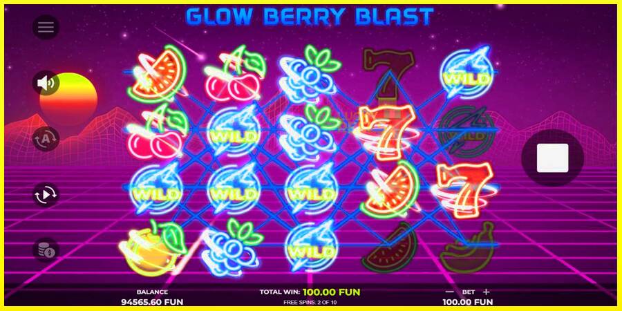 Glow Berry Blast מכונת משחק לכסף, תְמוּנָה 4