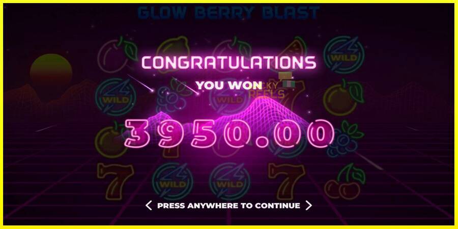 Glow Berry Blast מכונת משחק לכסף, תְמוּנָה 5