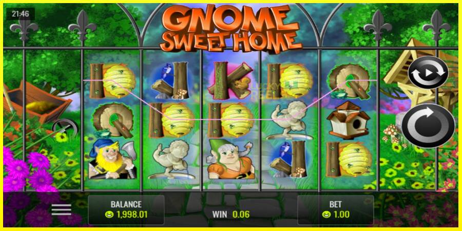 Gnome Sweet Home מכונת משחק לכסף, תְמוּנָה 2