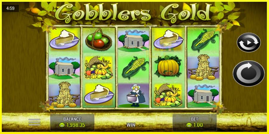 Gobblers Gold מכונת משחק לכסף, תְמוּנָה 1