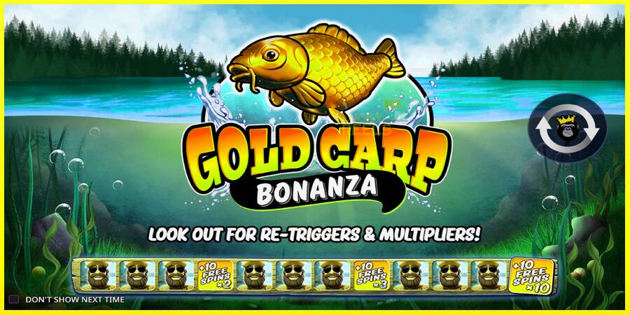 Gold Carp Bonanza מכונת משחק לכסף, תְמוּנָה 1