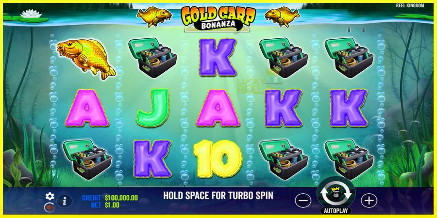 Gold Carp Bonanza מכונת משחק לכסף, תְמוּנָה 2