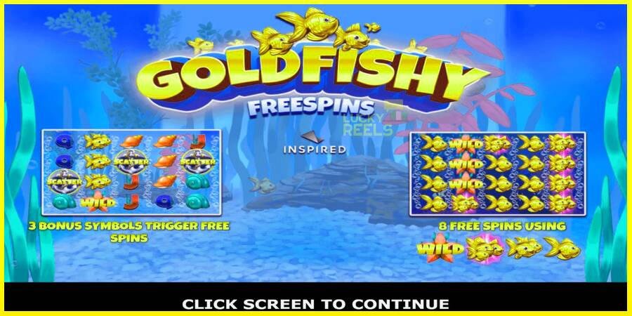 Gold Fishy Free Spins מכונת משחק לכסף, תְמוּנָה 1