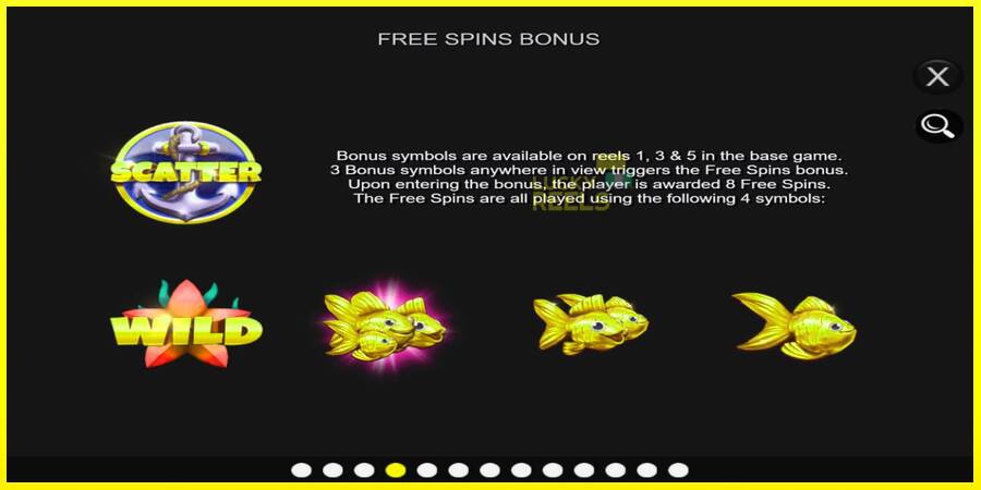 Gold Fishy Free Spins מכונת משחק לכסף, תְמוּנָה 5